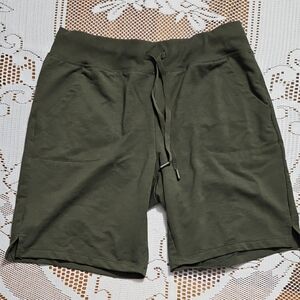 Athletic Works Dark Green Shorts